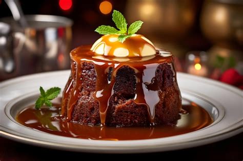  Sticky Toffee Pudding? A Decadent Dessert Experience Melding Creamy Custard and Rich Caramel